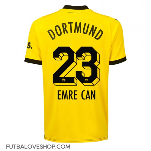 Dres Borussia Dortmund Emre Can #23 Domáci 2023-24 Krátky Rukáv
